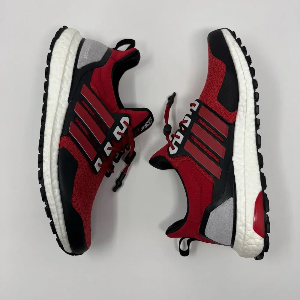 NC State Wolfpack adidas Ultraboost 1.0 Running Shoe Red/Black Men's‎ 8